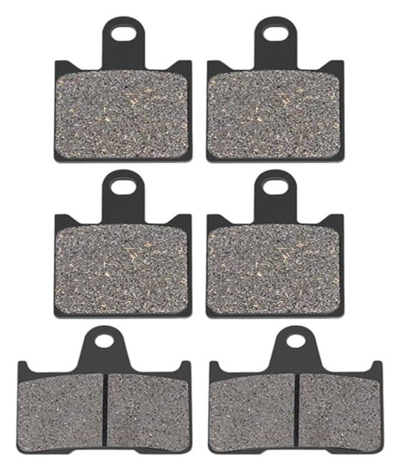 Bremsbeläge Für Kawa&saki Für Ninja ZX1400 AC 2006-2014 Für ZG1400 Für GTR1400 2008-2014 Motorradbremsbeläge Motorradbremse Vorne Und Hinten Beläge Bremsbelagsatz(Front and Rear) von SRVSQTPTVK