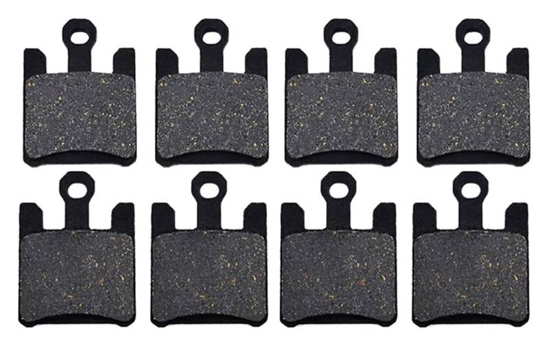 Bremsbeläge Für Kawa&saki Für ZX6R Für Ninja Für ZX 636 2003-2006 Für ZX6RR 600 2003-2006 Für ZX10R 2004-2007 Motorrad Vorne Hinten Bremsbeläge Bremsbelagsatz(2 Sets Front) von SRVSQTPTVK