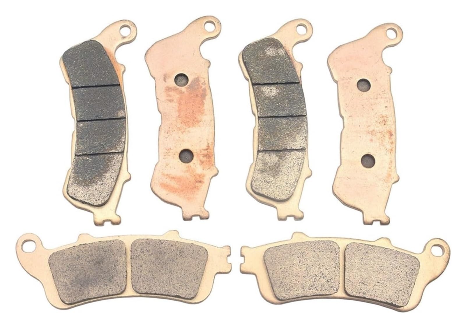 Bremsbeläge Für NT 700 V6/V7/V8 VA6/VA7/VA8 Für XL 1000 V7/V8/V9 VA4/VA5/VA6 Kupfer Sintern Vorne Hinten Bremsbeläge Motorrad Teile Bremsbeläge Bremsbelagsatz(3 Pair 1 Sets) von SRVSQTPTVK