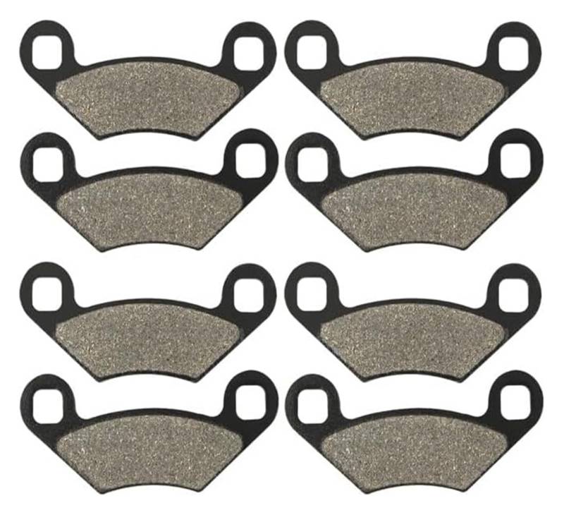 Bremsbeläge Für Polaris 325 400 500 550 Motorrad Bremsbeläge Motorrad Vorne Hinten Bremsbeläge Scheiben Bremsbelagsatz(4 Pairs) von SRVSQTPTVK