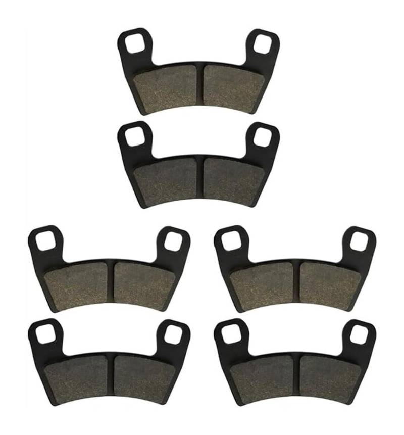 Bremsbeläge Für Polaris UTV Für RZR S 1000 EPS 2016 2017 RZR S 900 EPS 2015-2017 Motorradbremsbeläge Motorradteile Vorne Hinten Bremsbeläge Kit Bremsbelagsatz(3 Pairs) von SRVSQTPTVK