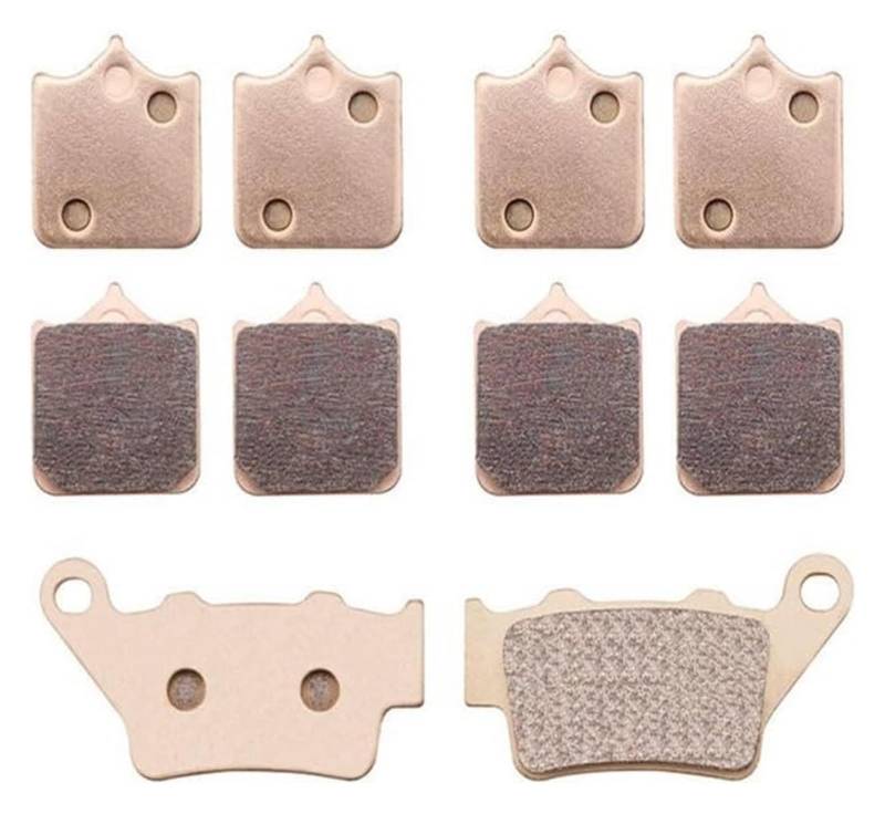 Bremsbeläge Für S1000R 2014-2017 Für S1000RR 2010-2017 Motorradbremsbeläge Motorrad Metall Gesinterte Bremsbeläge Vorne Hinten Bremsbelagsatz(F INR 5 Pairs) von SRVSQTPTVK