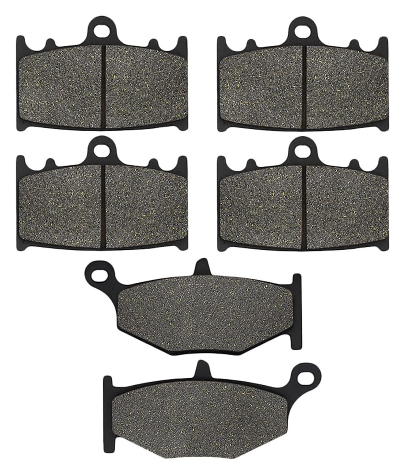 Bremsbeläge Für Suz&uki Für GSR 400 K6 K7 K8 2006-2008 Für GSR 600 2006-2010 Motorrad Vorne Und Hinten Bremsbeläge Bremsbelagsatz(Front and Rear) von SRVSQTPTVK