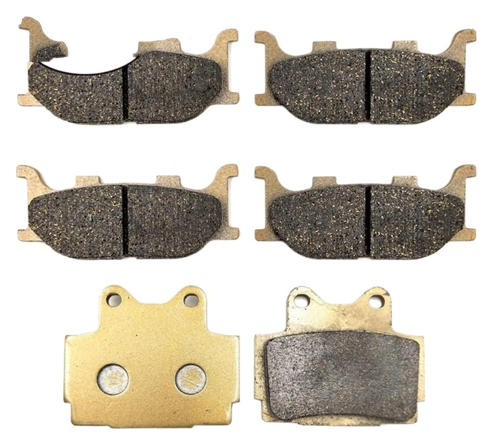 Bremsbeläge Für XJR 400 1993-1996 Für XJ600S Für XJ600N Für Diversion 1998-2003 Motorradbremsbeläge Motorrad Vorne Hinten Bremsbeläge Bremsbelagsatz(3 Pair 1 Sets) von SRVSQTPTVK
