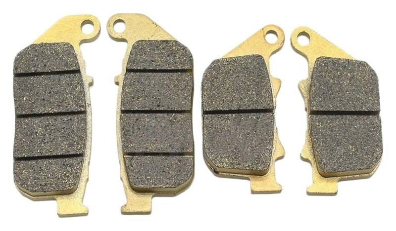 Bremsbeläge Für XL 50 Für XL 883 CL Für XL 1200 CLNVX 2004-2014 Motorrad Vorne Hinten Bremsbeläge Bremsbeläge Set Motorrad Teile Bremsbeläge Bremsbelagsatz(2 Pair 1 Sets) von SRVSQTPTVK