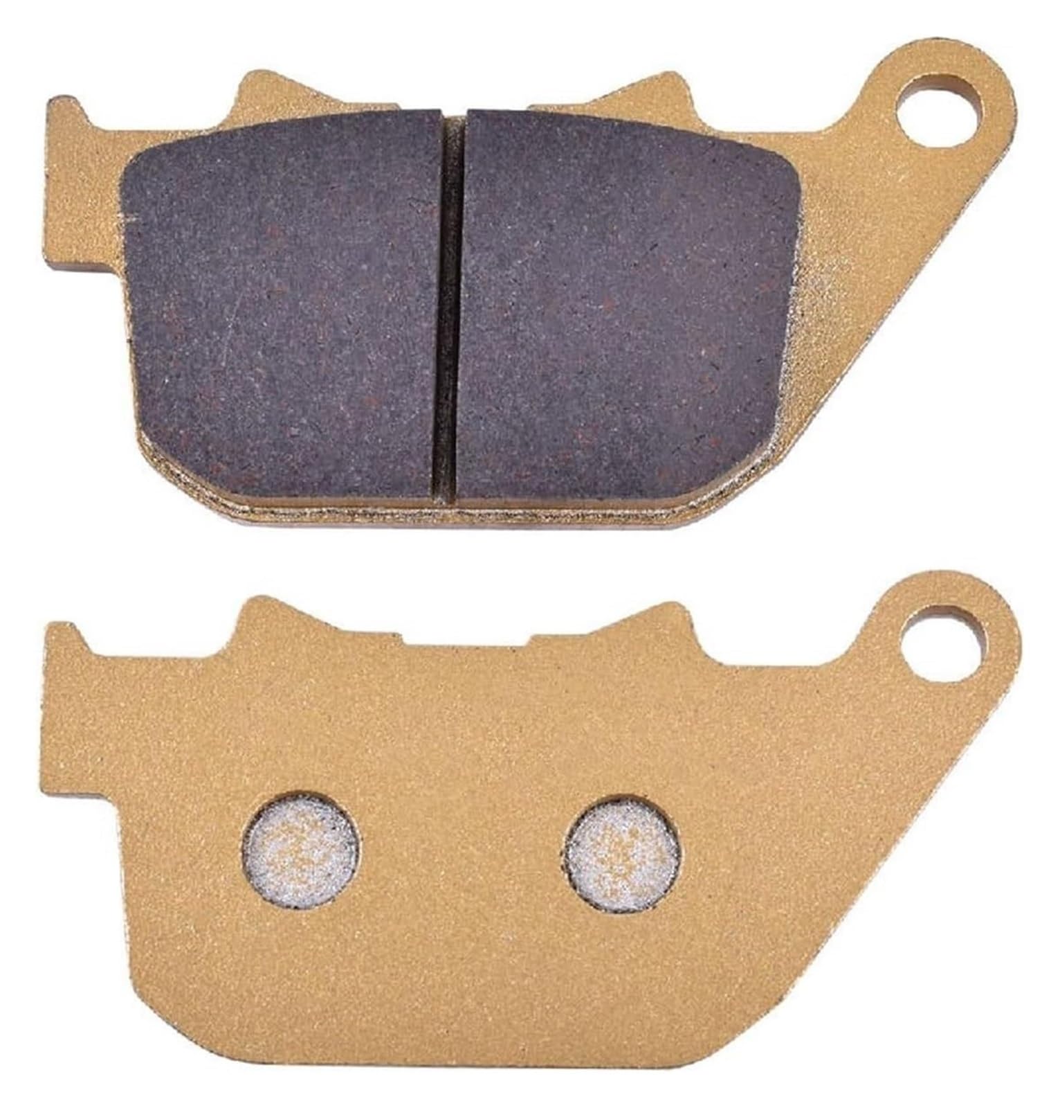 Bremsbeläge Für XL50 Für XL883 Für XL1200 2004-2013 Vordere Und Hintere Bremsbeläge Set Motorrad Vordere Und Hintere Bremsbeläge Teile Bremsbeläge Bremsbelagsatz(Rear Ceramic) von SRVSQTPTVK
