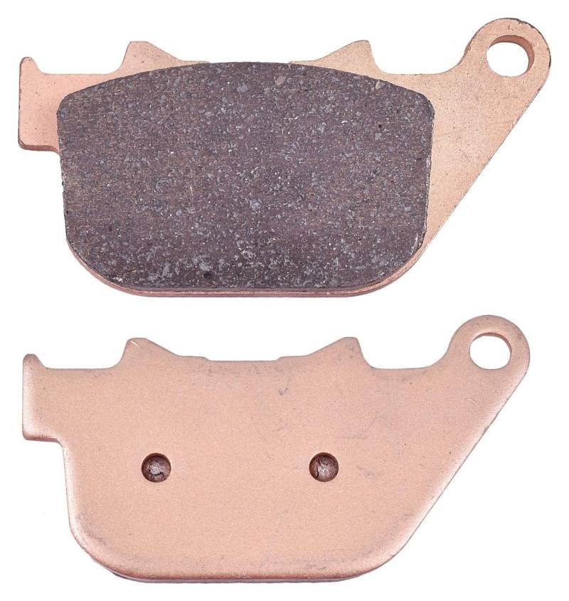 Bremsbeläge Für XL50 Für XL883 Für XL1200 2004-2013 Vordere Und Hintere Bremsbeläge Set Motorrad Vordere Und Hintere Bremsbeläge Teile Bremsbeläge Bremsbelagsatz(Rear Copper) von SRVSQTPTVK