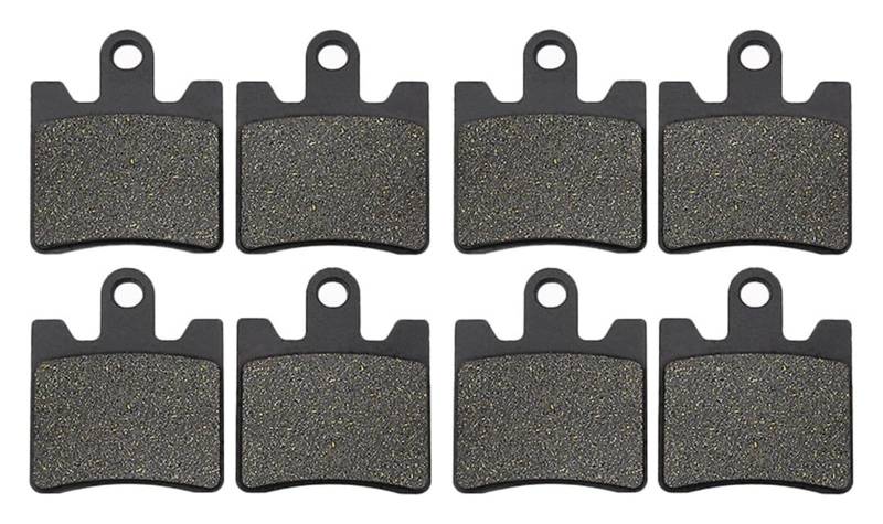 Bremsbeläge Für Y&amaha FJR1300 FJR 1300 A/AE/AS 2006-2020 Motorradbremsbeläge Vorne Und Hinten Motorradteile Bremsbeläge Bremsbelagsatz(2 Pairs Front) von SRVSQTPTVK