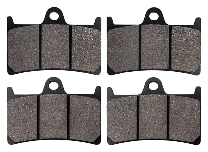 Bremsbeläge Für Y&amaha TDM900 TDM 900 2002-2010 FJR1300 FJR 1300 2001-2005 Teile Vordere Und Hintere Bremsbeläge Motorradteile Bremsbeläge Bremsbelagsatz(2 Pairs Front Pads) von SRVSQTPTVK