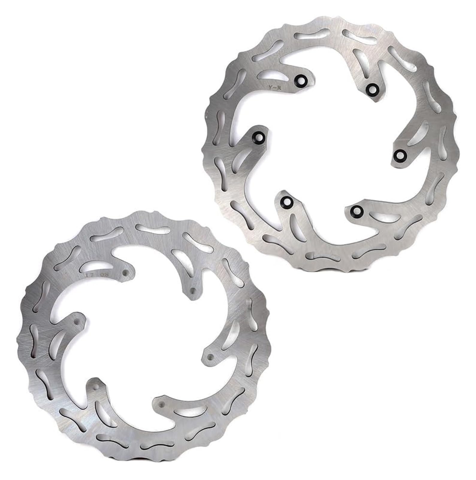 Bremsbeläge Für YZ125 250 Für YZ250F 450F Für YZ250FX Für WR250F 450F 125 250 2001-2015 Motorrad Bremsbeläge Hinten Vorne Bremsscheibe Rotor Bremsbelagsatz(Kit) von SRVSQTPTVK