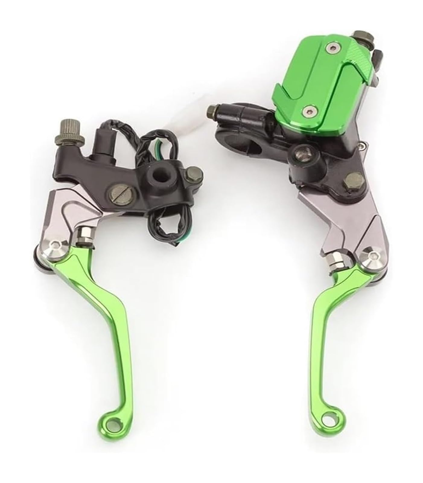 Kupplungsbremsgriff Für CRF250L CRF300L CRF125F CRF250F 2022 2023 CNC Hauptzylinder Hydraulische Bremse Kupplungshebel Brems Kupplungshebel(Grün) von SRVSQTPTVK