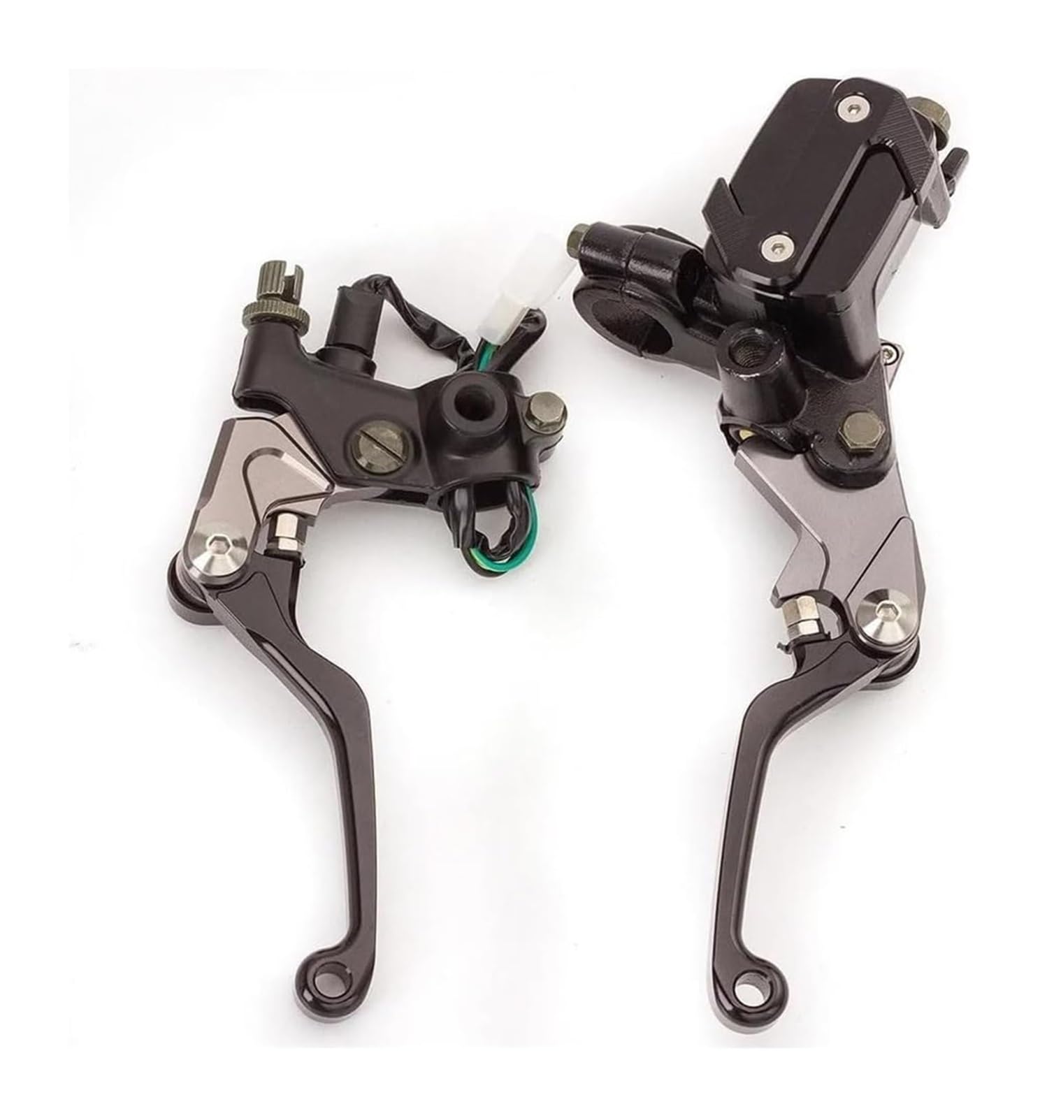 Kupplungsbremsgriff Für CRF250L CRF300L CRF125F CRF250F 2022 2023 CNC Hauptzylinder Hydraulische Bremse Kupplungshebel Brems Kupplungshebel(Schwarz) von SRVSQTPTVK