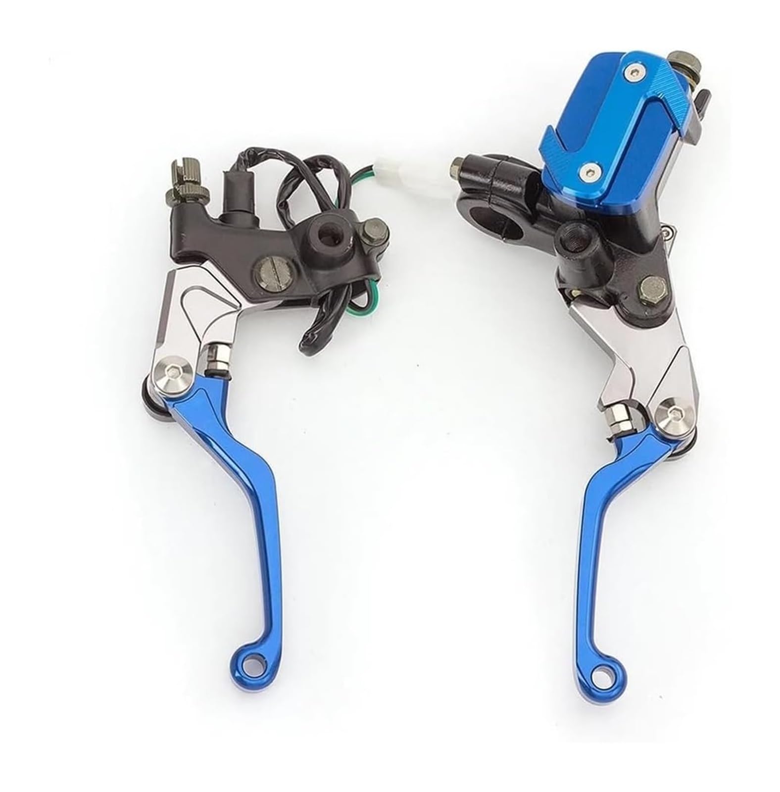 Kupplungsbremsgriff Für CRF250L CRF300L CRF125F CRF250F 2022 2023 CNC Hauptzylinder Hydraulische Bremskupplungshebel Motorradbremskupplungshebel Brems Kupplungshebel(Blau) von SRVSQTPTVK