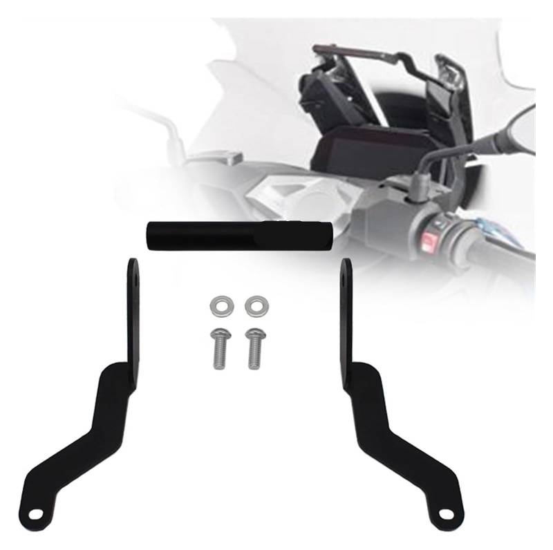 Motorrad Navigationshalterung GPS Für B&MW C400X C 400 X 400X C400 2019 GPS-Smartphone-Navigationshalterung Adapter Montagehalter Unterstützung(12mm) von SRVSQTPTVK