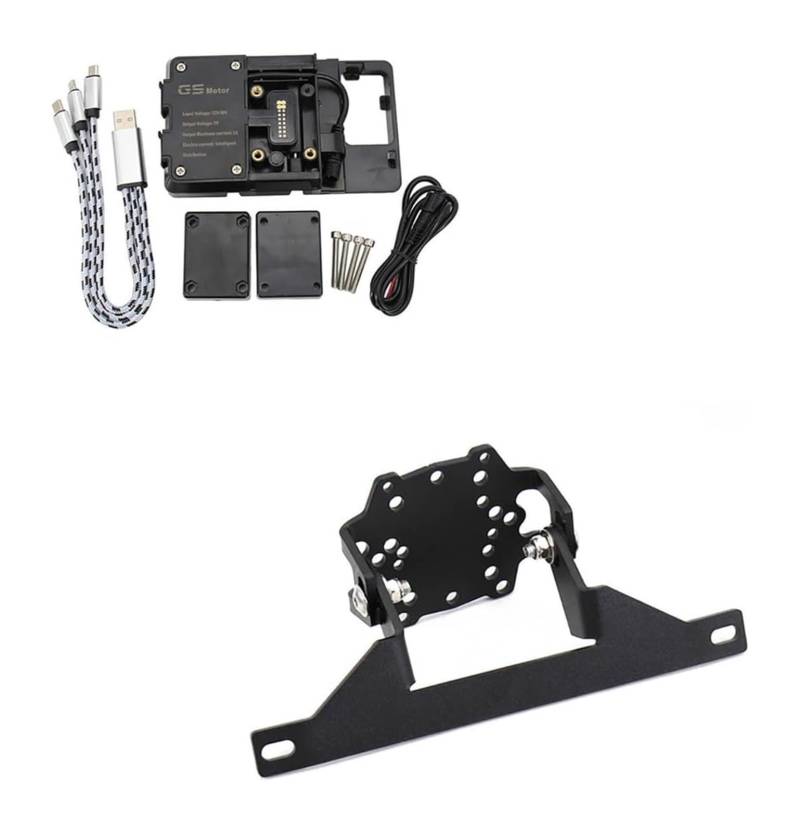 Motorrad Navigationshalterung GPS Für B&MW Für R 850/1150 RT R850RT GPS Navigation Halterung Motorrad Telefon Ständer Halter Telefon Halter USB(-O5-BC) von SRVSQTPTVK