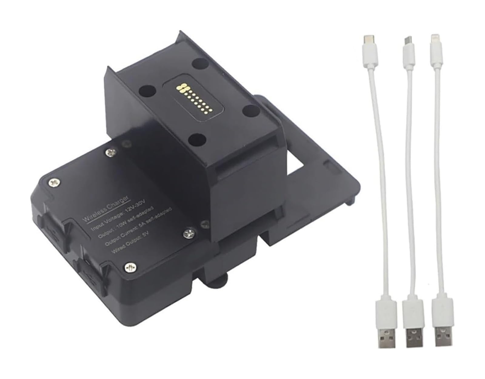 Motorrad Navigationshalterung GPS Für B&MW Für R1250RT R 1200 Rt R1200RT 2014-2020 Navigation Halterung Motorrad Teile Telefon Halter Lade Halterung Stehen(Wireless and USB) von SRVSQTPTVK