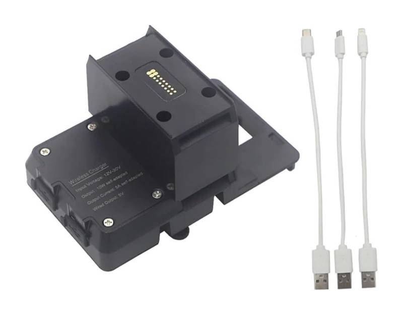 Motorrad Navigationshalterung GPS Für B&MW Für R1250RT R 1200 Rt R1200RT 2014-2020 Navigation Halterung Motorrad Teile Telefon Halter Lade Halterung Stehen(Wireless and USB) von SRVSQTPTVK
