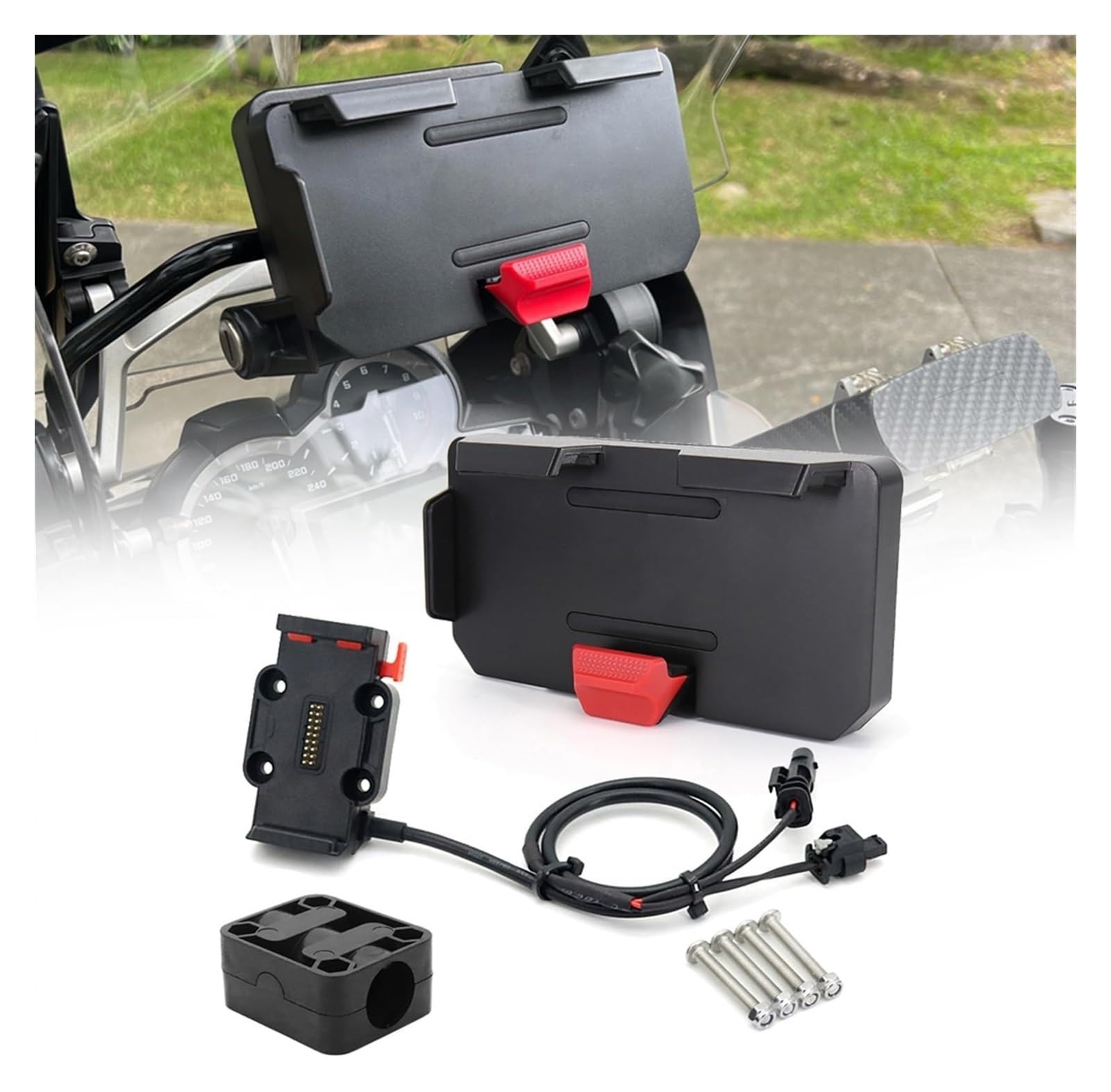 Motorrad Navigationshalterung GPS Für B&MW R1200GS R1250GS LC F750GS F850GS Motorrad USB Handy GPS Navigation Halterung Drahtlose Lade Unterstützung Motorrad Navigationshalterung GPS Für B&MW R1200GS R1250GS LC F750GS F850GS Motorrad USB Handy GPS Navigation Halterung Drahtlose Lade Unterstützung von SRVSQTPTVK