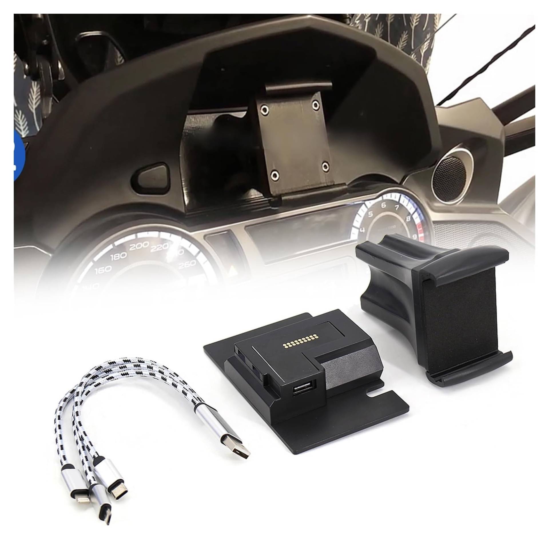Motorrad Navigationshalterung GPS Für B&WM K1600B 2011-2020 Zubehör Motorrad GPS Telefon Navigation Halterung USB Ladegerät Halter Halterung Ständer Motorrad Navigationshalterung GPS Für B&WM K1600B 2011-2020 Zubehör Motorrad GPS Telefon Navigation Halterung USB Ladegerät Halter Halterung Ständer von SRVSQTPTVK