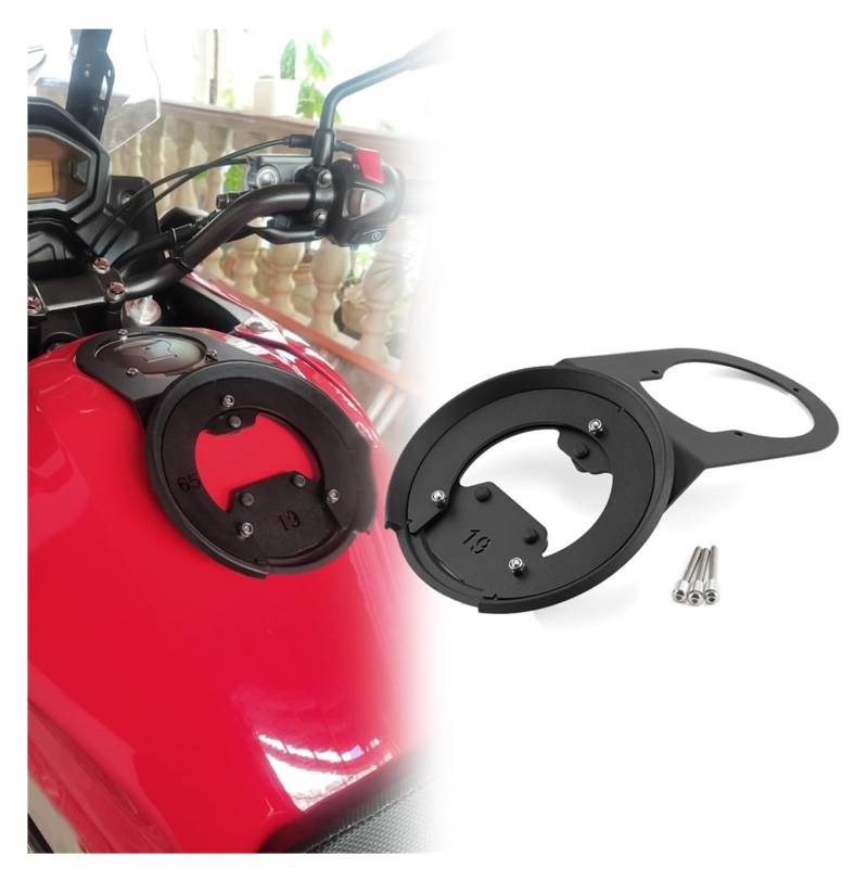 Motorrad Navigationshalterung GPS Für CB500X CB 500 X 2019-2023 500X Motorrad wasserdichte Gepäck Navigation Racing Tasche Rucksack Tank Taschen Tanklock(Tanklock Bracket) von SRVSQTPTVK