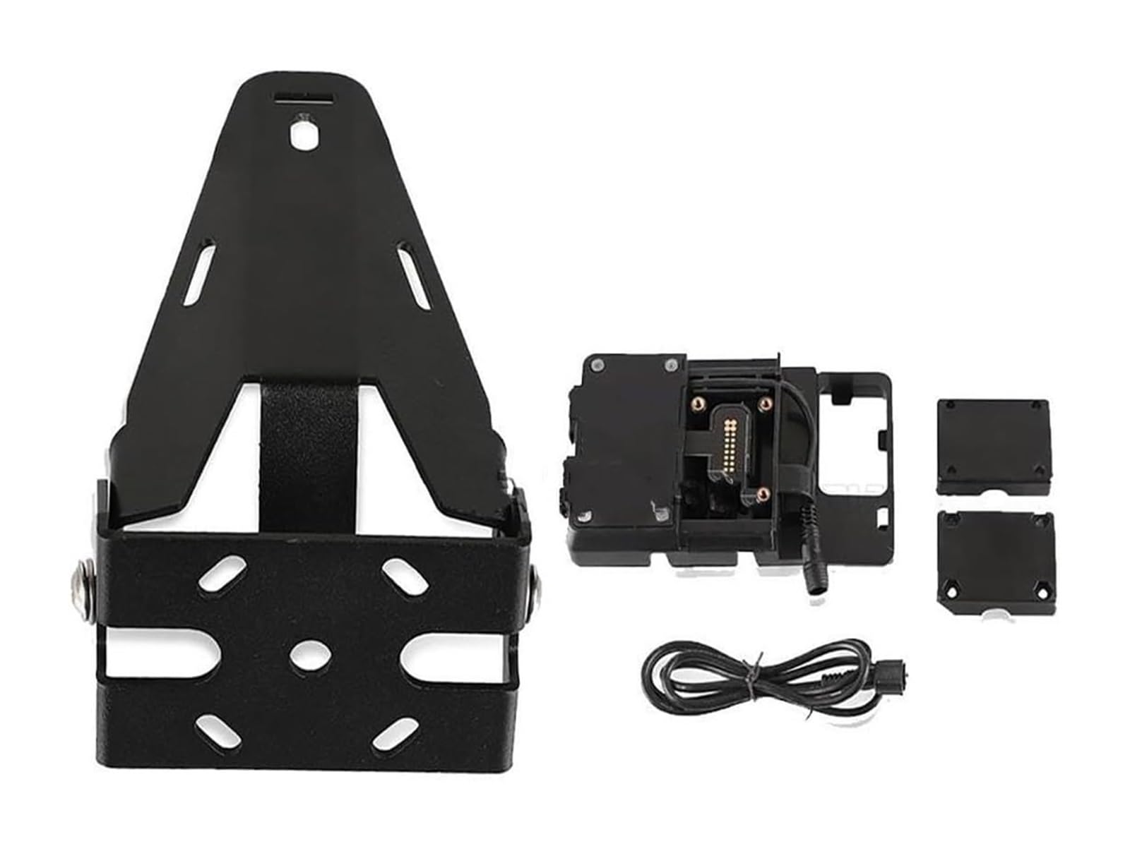 Motorrad Navigationshalterung GPS Für D&UCATI Für Multistrada 1200 950 950S 1260 1260GT Telefon Halter Windshied Halterung Navigation Halterung GPS Smartphone Halter(02-AB Set) von SRVSQTPTVK