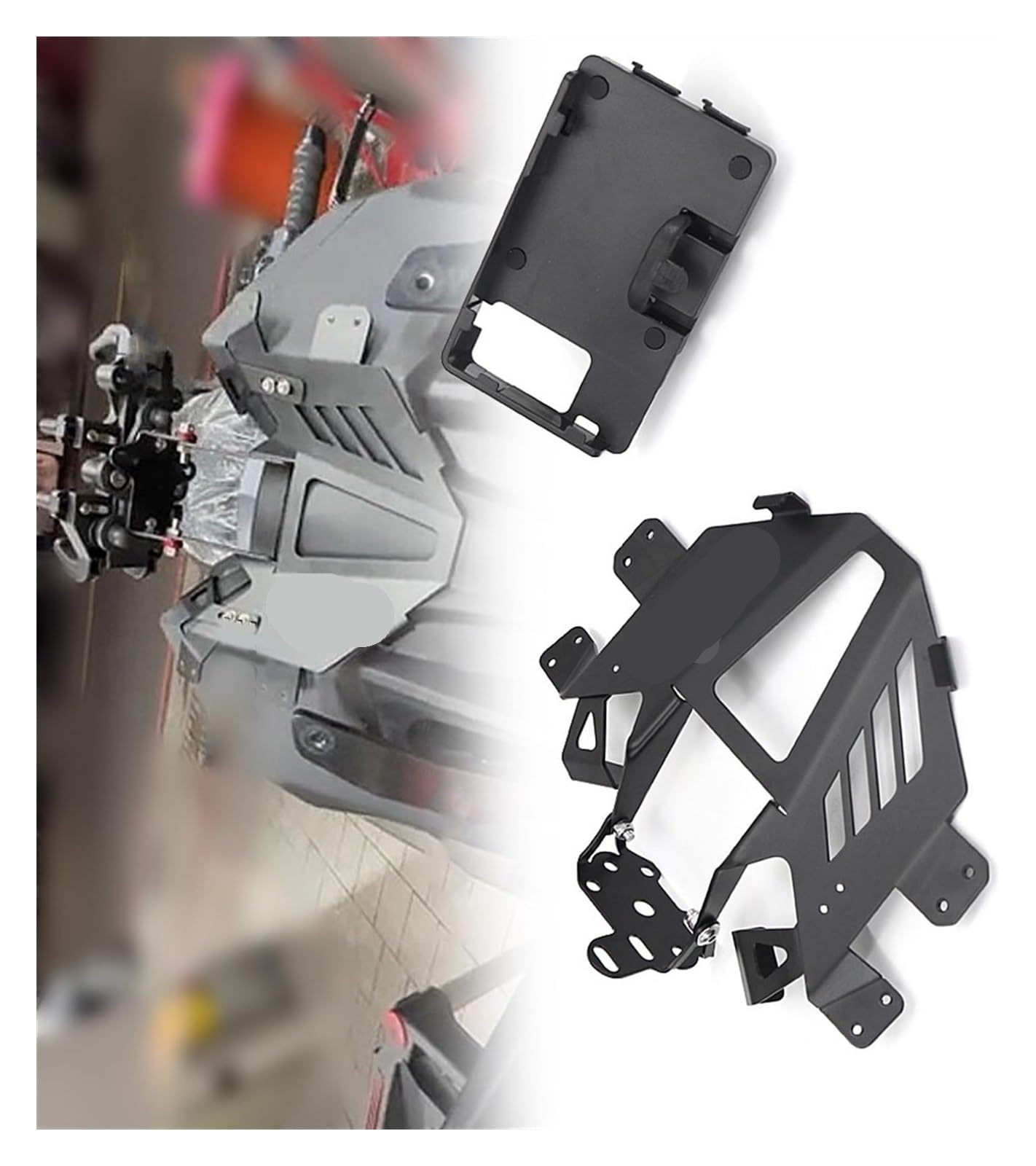 Motorrad Navigationshalterung GPS Für K&YMCO AK550 AK 550 Ak550 Ak 550 Ak550 Für Premium Motorrad Telefon Halter Stehen GPS Halterung Navigation Halterung Zubehör(USB - kit) von SRVSQTPTVK