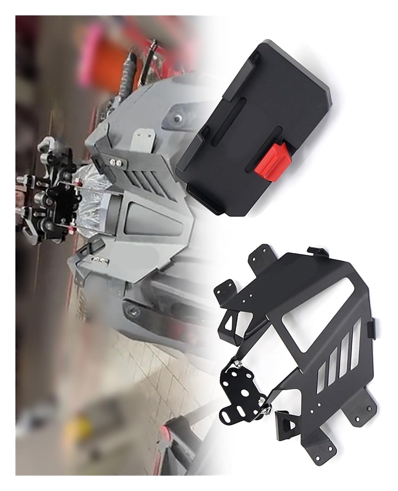 Motorrad Navigationshalterung GPS Für K&YMCO AK550 AK 550 Ak550 Ak 550 Ak550 Für Premium Motorrad Telefon Halter Stehen GPS Halterung Navigation Halterung Zubehör(Wireless - kit) von SRVSQTPTVK