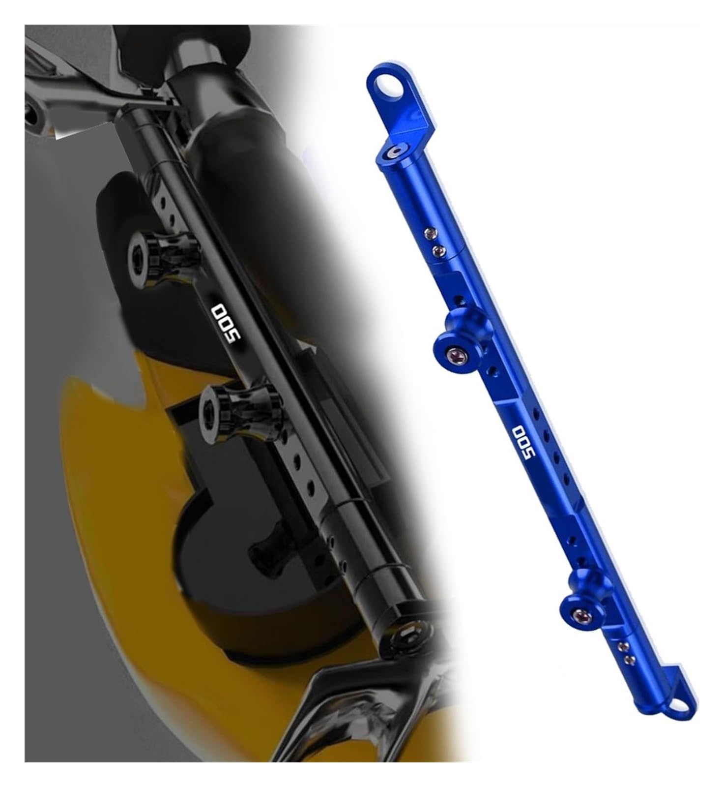 Motorrad Navigationshalterung GPS Für Kawa&saki KLE500 KLE 500 1991-2007 Lenker Balance Bar Lenkung Hebel Navigation Halterung Halter(4) von SRVSQTPTVK