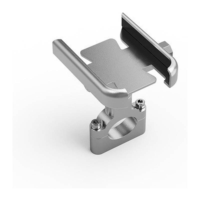 Motorrad Navigationshalterung GPS Für NIU N1 N1S M1 U1 M + NG Uns U + UQI U + B Motorrad Handy Halter GPS Navigator Spiegel Lenker Halterung Zubehör(Handlebar Silver) von SRVSQTPTVK
