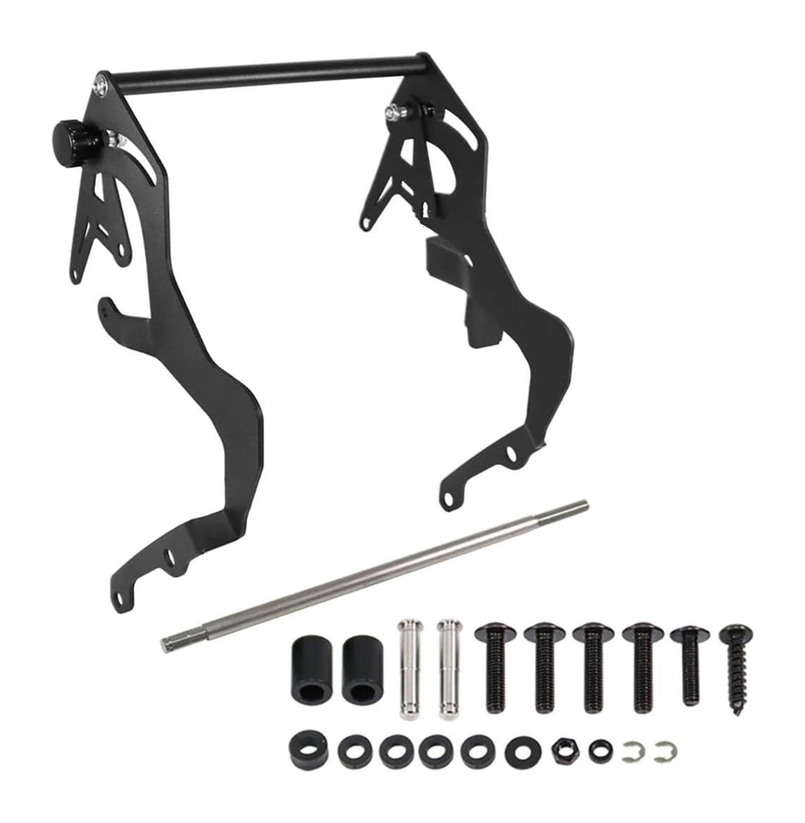 Motorrad Navigationshalterung GPS Für Pan America 1250 Für Special RA1250 Motorrad Zubehör Windschutzscheibe Verstärkung Navigation Halterung Lade Telefon Halter(01-Single Bracket) von SRVSQTPTVK