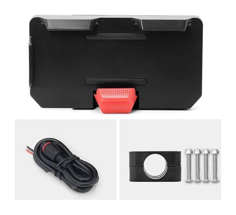 Motorrad Navigationshalterung GPS Für R1250GS R1250RS R1100GS F750GS F850GS F650GS S1000R S1000RR GPS Telefon USB Lade Navigation Halterung 12/16/22mm(-04-22mm - Phone Holder) von SRVSQTPTVK