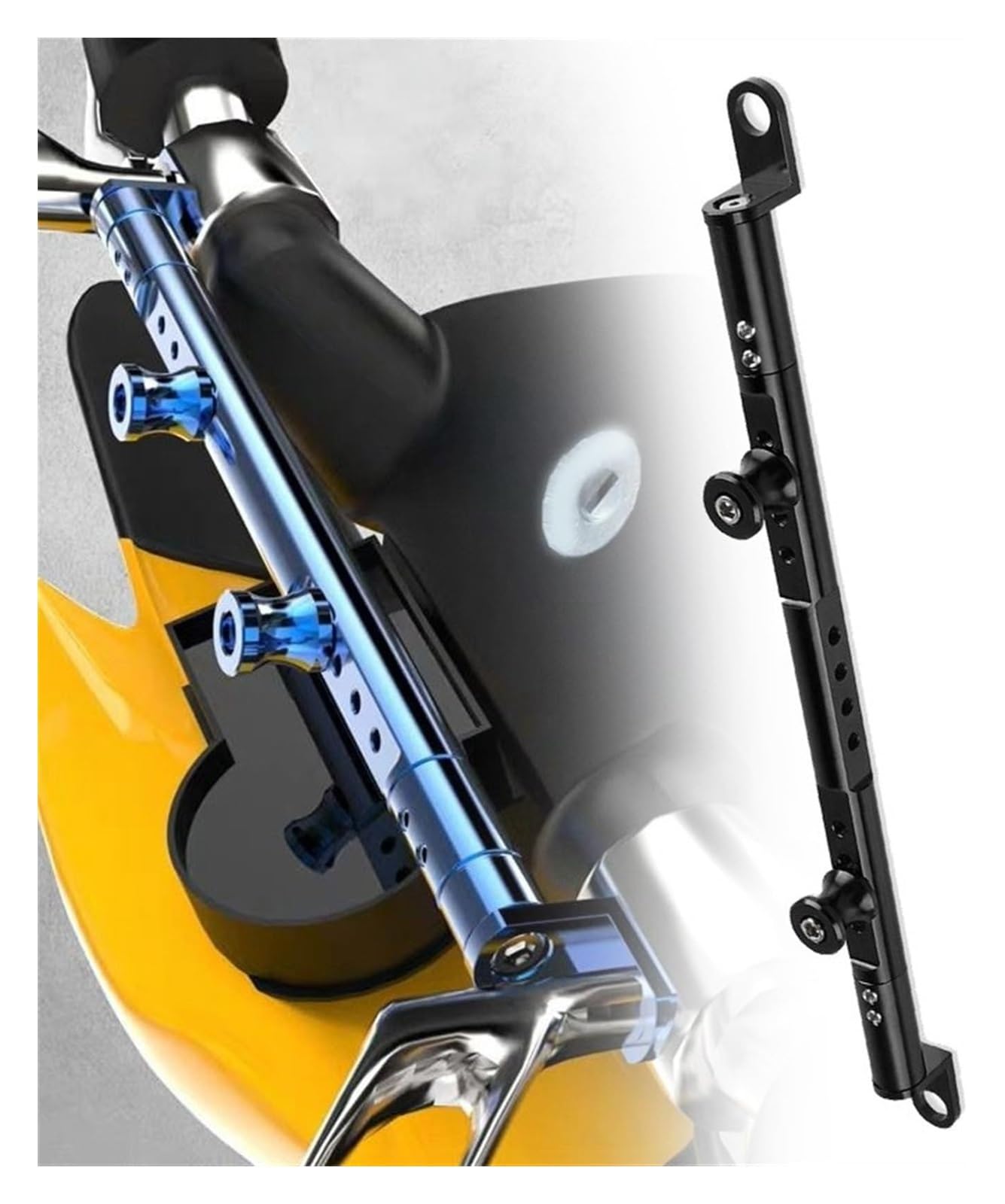 Motorrad Navigationshalterung GPS Für Suz&uki Für Burgman EINE 125 250 400 650 Für Burgman 400 650 125 200 Lenker Balance Bar Lenkung Hebel Navigation Halterung(1) von SRVSQTPTVK