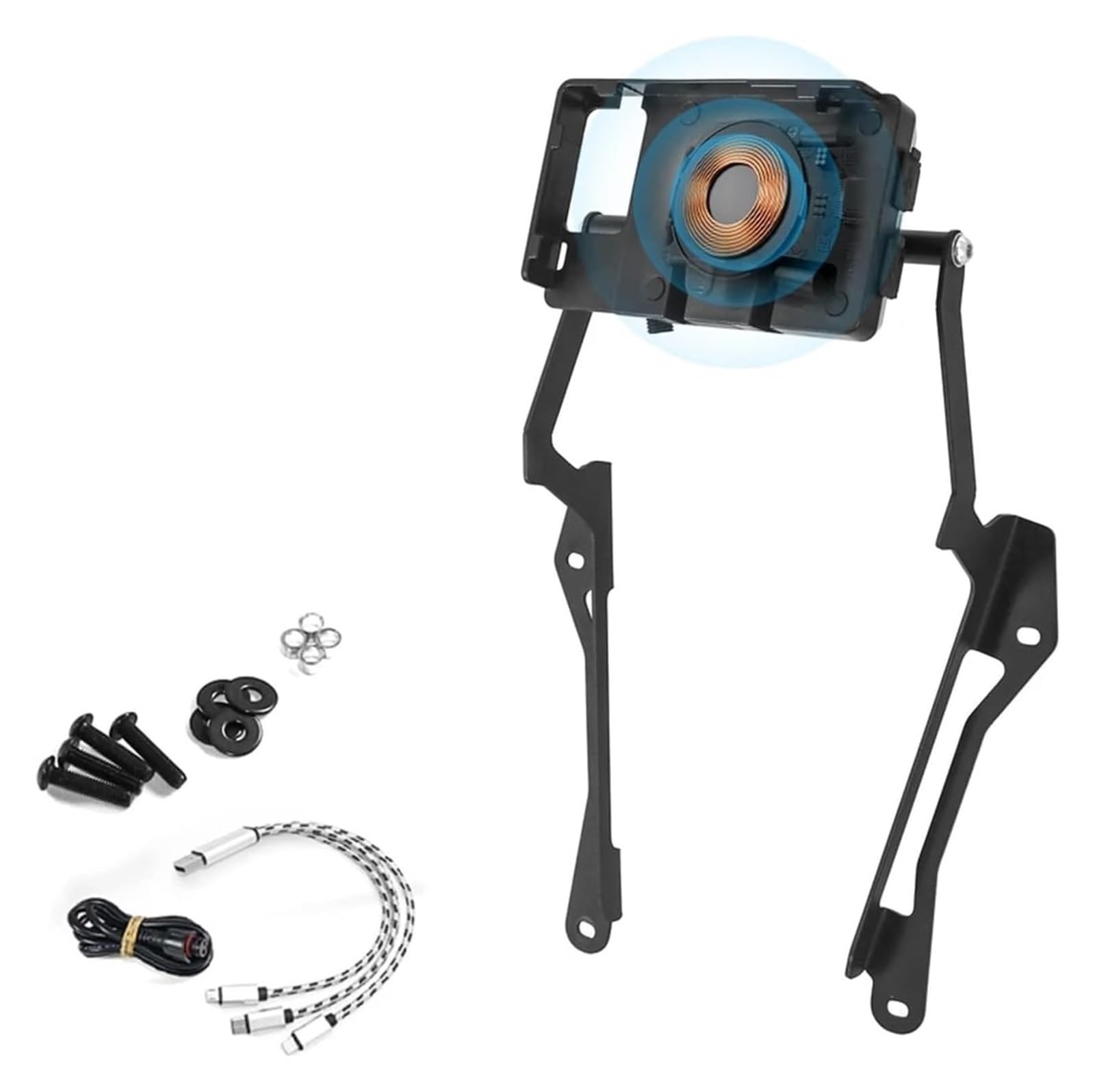 Motorrad Navigationshalterung GPS Für Tiger 1200GT 1200 GT Für EXPLORER 2022 Für Tiger 1200 Motorrad Smartphone Halter GPS Windschutzscheibe Navigation Halterung Telefon Montieren(Wireless chargin kit Motorrad Navigationshalterung GPS Für Tiger 1200GT 1200 GT Für EXPLORER 2022 Für Tiger 1200 Motorrad Smartphone Halter GPS Windschutzscheibe Navigation Halterung Telefon Montieren(Wireless chargin kit von SRVSQTPTVK
