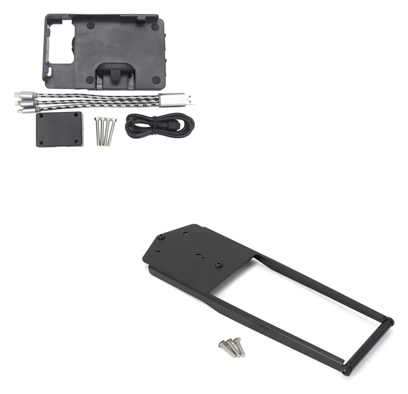 Motorrad Navigationshalterung GPS Für Tracer 9 Für Tracer 900 2021-2024 12MM & 22MM Motorrad Navigation Handy GPS Platte Halterung Ständer Halter Telefon Unterstützung(B 12mm) von SRVSQTPTVK