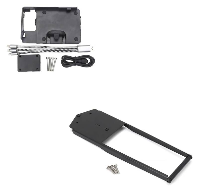 Motorrad Navigationshalterung GPS Für Tracer 9 Für Tracer 900 2021-2024 12MM & 22MM Motorrad Navigation Handy GPS Platte Halterung Ständer Halter Telefon Unterstützung(B 12mm) von SRVSQTPTVK