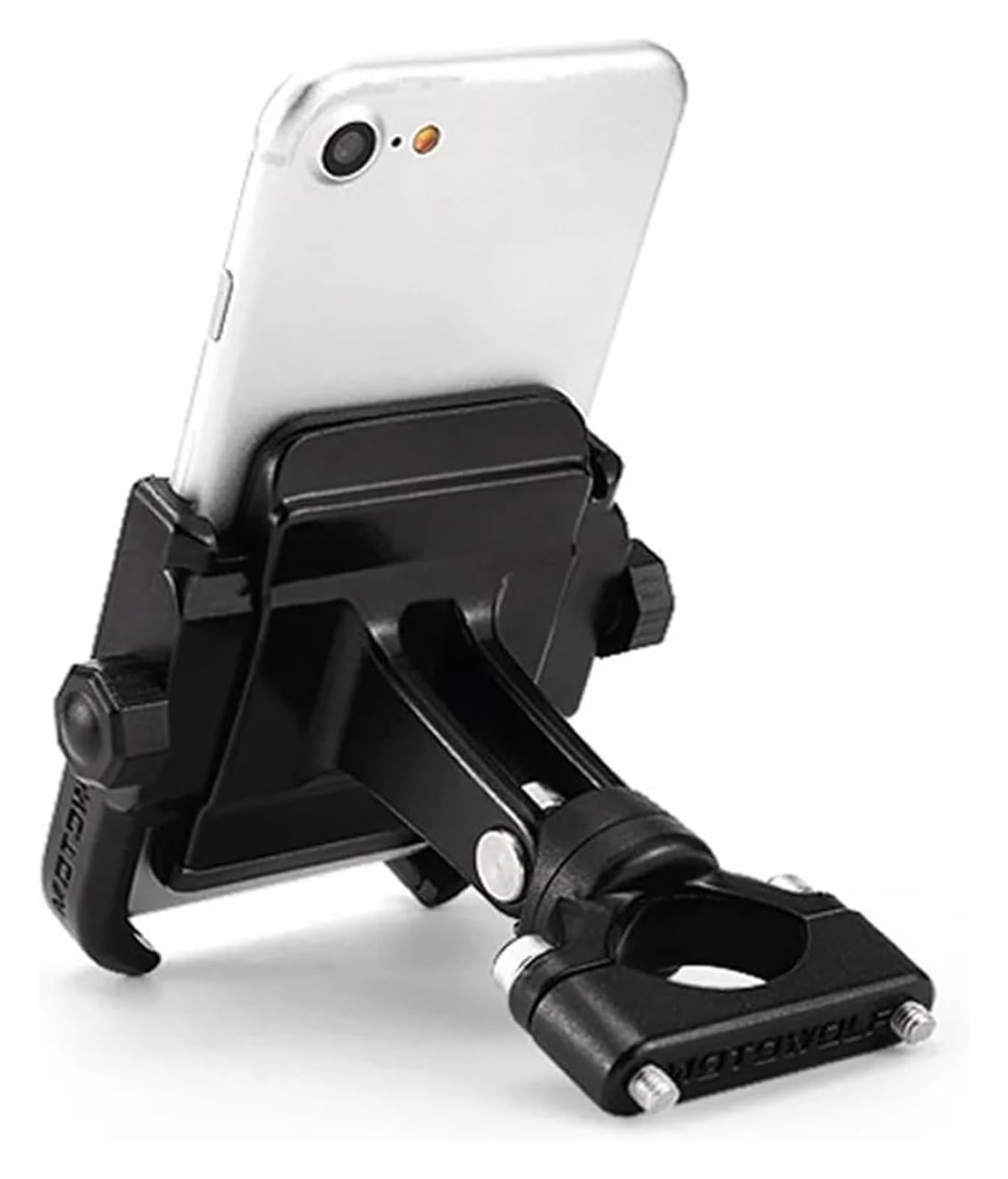 Motorrad Navigationshalterung GPS Für VFR1200X Für Crosstourer 2012-2015 Windschutzscheibenhalterung Navigation Halterung GPS Smartphone Halter Motorrad Motorrad Telefon Halter(Black Phone Holder) von SRVSQTPTVK