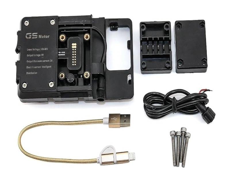 Motorrad Navigationshalterung GPS Für VFR1200X Für Crosstourer VFR 1200X2016-2020 Windschutzscheibe Ständer Halter Telefon Handy GPS Navigation Platte Halterung(-01-Phone Holder) von SRVSQTPTVK