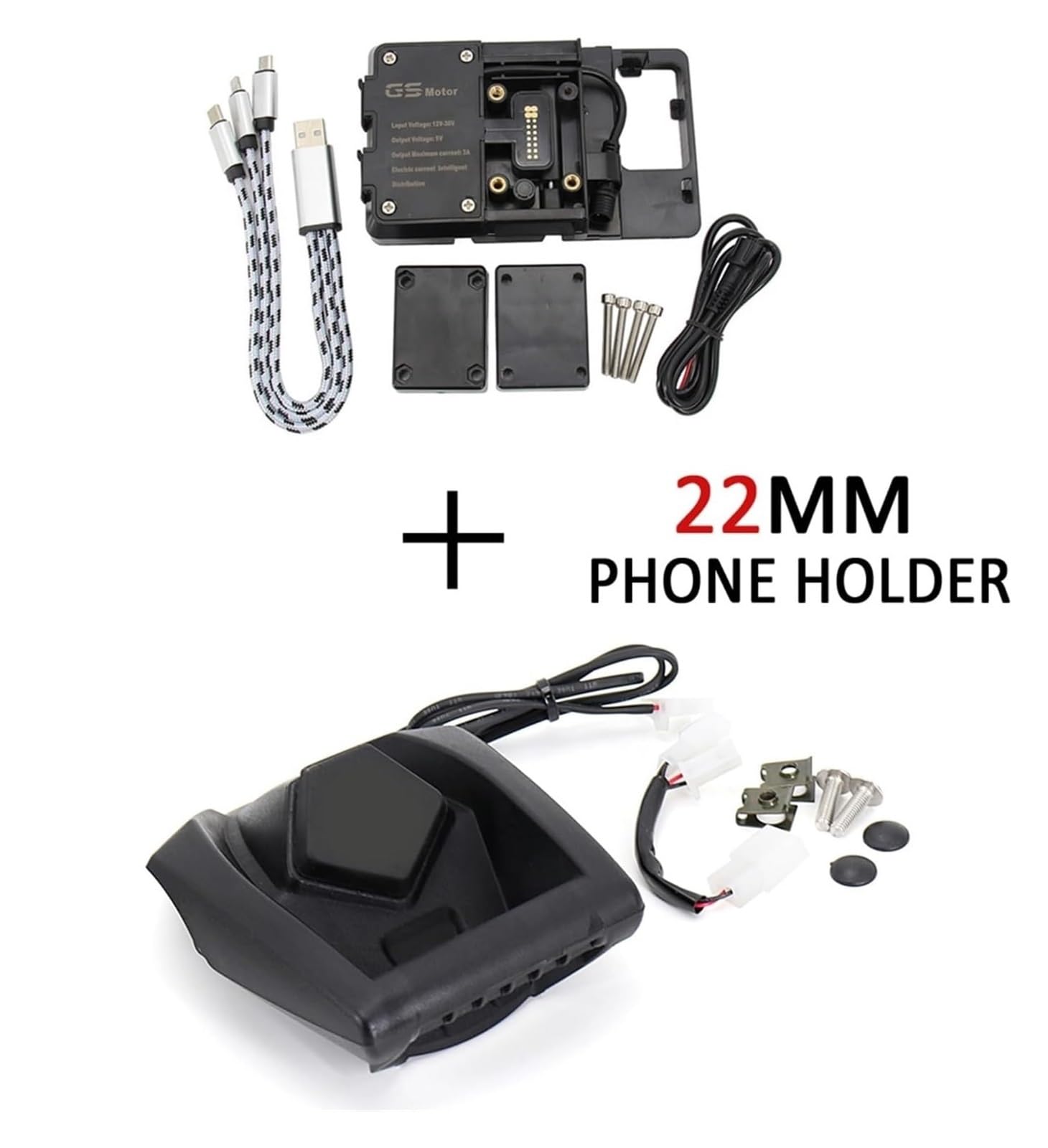 Motorrad Navigationshalterung GPS Für Y&amaha X-MAX 300 X-MAX 400 2018-2021 GPS-Telefonnavigationshalterung USB-Ladeanschlusshalterhalterung Motorrad Navigationshalterung GPS Für Y&amaha X-MAX 300 X-MAX 400 2018-2021 GPS-Telefonnavigationshalterung USB-Ladeanschlusshalterhalterung von SRVSQTPTVK