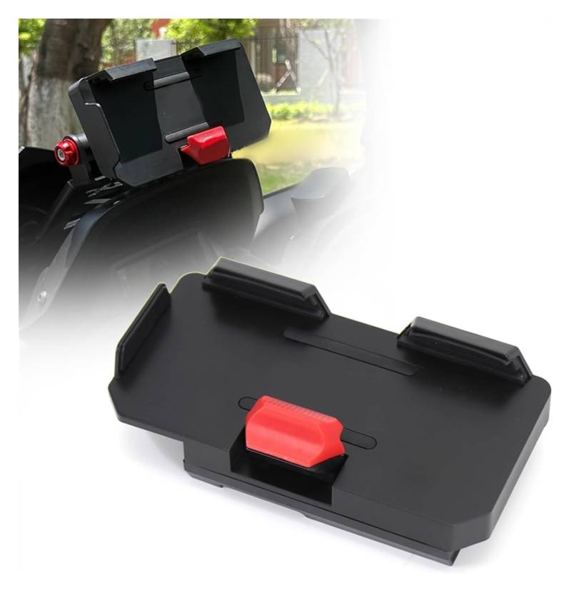 Motorrad Navigationshalterung GPS Für Y&amaha X-MAX 300 Xmax 300 XMAX300 2023 Fronttelefonhalter 22MM Mobile Navigation GPS-Halterung Standplattenunterstützung(Wireless Charging) von SRVSQTPTVK