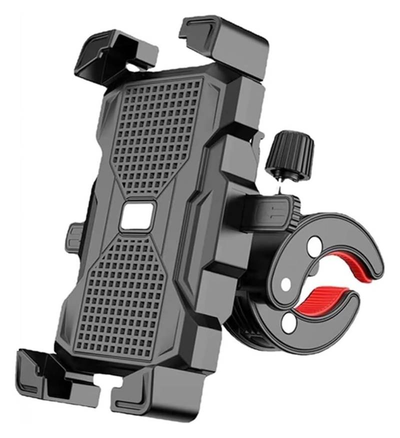 Motorrad Navigationshalterung GPS Motorrad-Handyhalter Fahrrad 360° Universal-Fahrrad-Handyhalter Für 4,7–7 Zoll Handyständer, Stoßfeste Halterung, GPS-Clip von SRVSQTPTVK