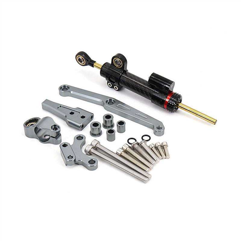 Motorrad Stabilisator Lenkungsdämpfer Für CB650R 2018 2019 2020 2021 Motorrad Lenkung Stabilisieren Dämpfer Halterung Unterstützung Mount Kit(14) von SRVSQTPTVK