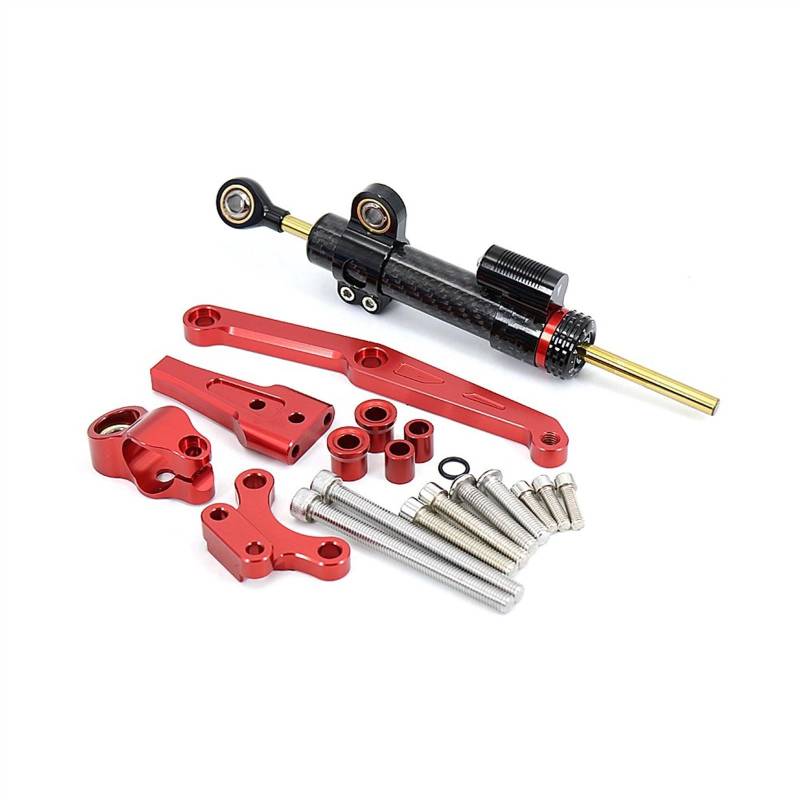 Motorrad Stabilisator Lenkungsdämpfer Für CB650R 2018 2019 2020 2021 Motorrad Lenkung Stabilisieren Dämpfer Halterung Unterstützung Mount Kit(14) von SRVSQTPTVK