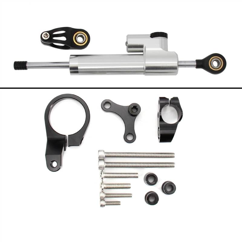 Motorrad Stabilisator Lenkungsdämpfer Für CBR650R 2019 2020 Motorrad Lenkung Stabilisator Dämpfer Halterung Montieren Mechanische Vibration Dämpfung Stoßdämpfer(20) von SRVSQTPTVK