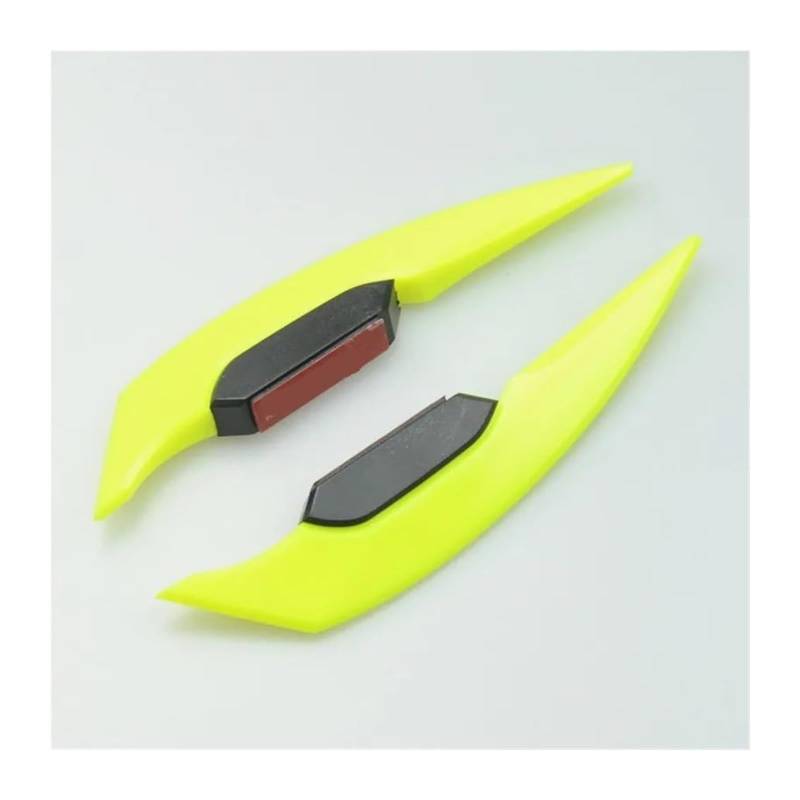 Seitenluftkanal Abdeckung 1 Paar Universal Motorrad Winglet Aerodynamische Spoiler Flügel Dekoration Motorrad Spoiler Flügel Seitenverkleidung(B) von SRVSQTPTVK