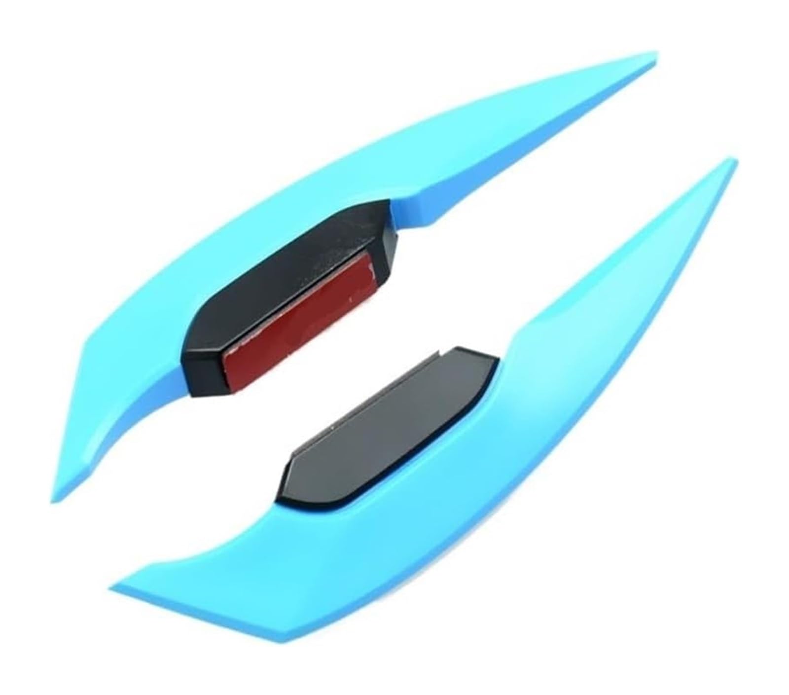 Seitenluftkanal Abdeckung 1 Paar Universal Motorrad Winglet Aerodynamische Spoiler Flügel Dekoration Motorrad Spoiler Flügel Seitenverkleidung(K) von SRVSQTPTVK