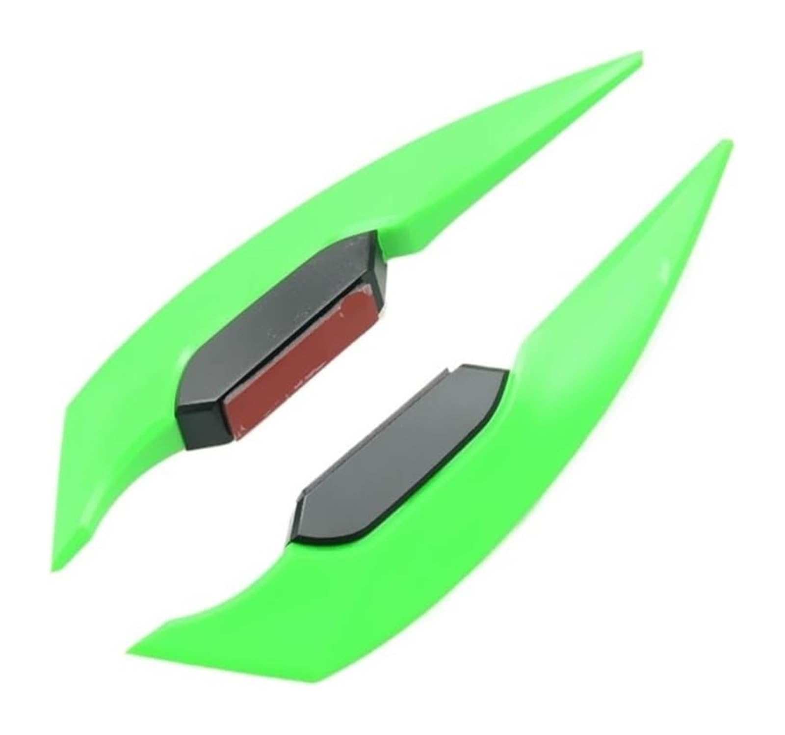Seitenluftkanal Abdeckung 1 Paar Universal Motorrad Winglet Aerodynamische Spoiler Flügel Dekoration Motorrad Spoiler Flügel Seitenverkleidung(T) von SRVSQTPTVK