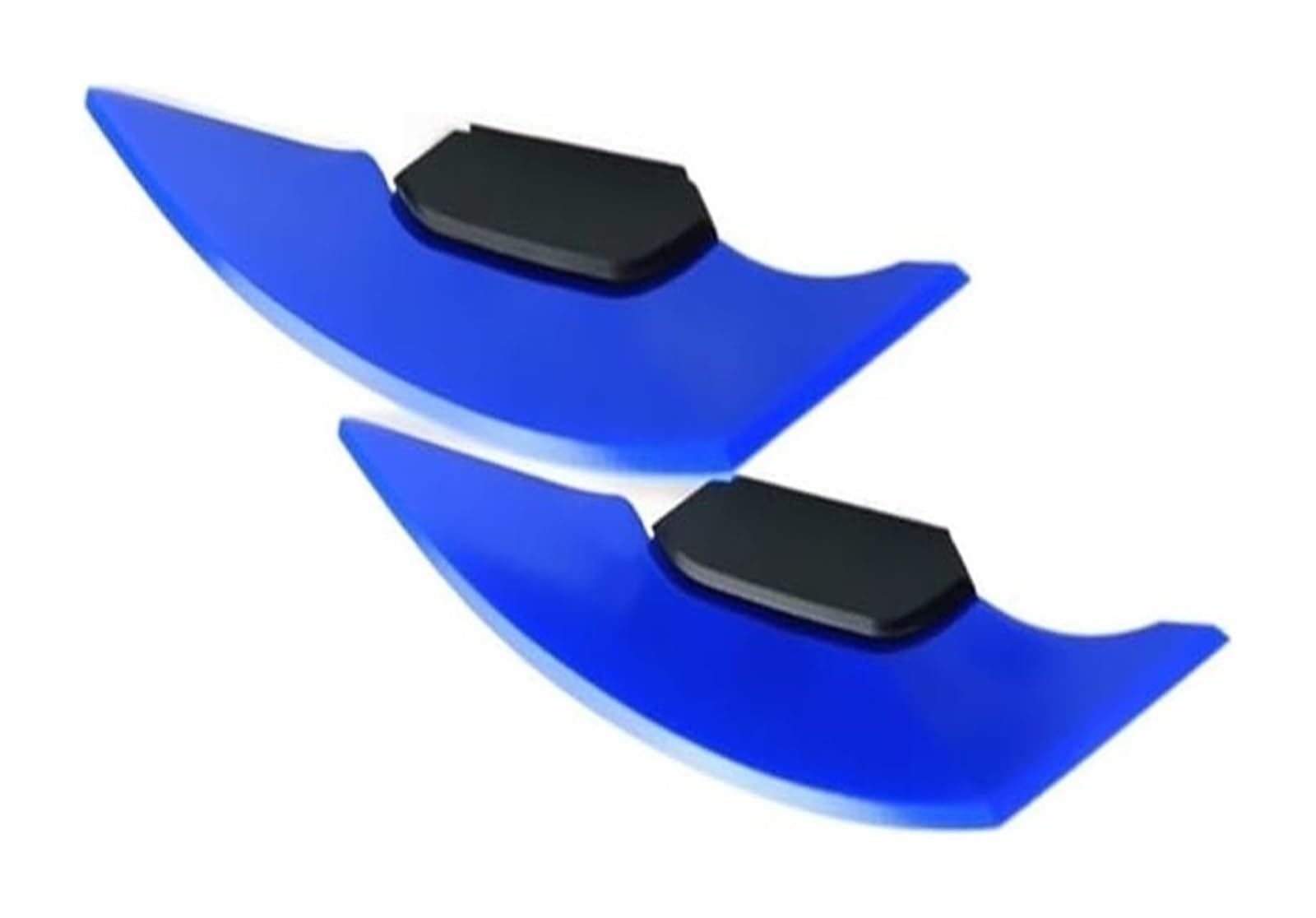 Seitenluftkanal Abdeckung 2 Stück Motorrad Winglet Aerodynamischer Spoiler Flügel Seitenspoiler Aufkleber Aufkleber Motorrad Dekoration Zubehör Seitenverkleidung(Blau) von SRVSQTPTVK