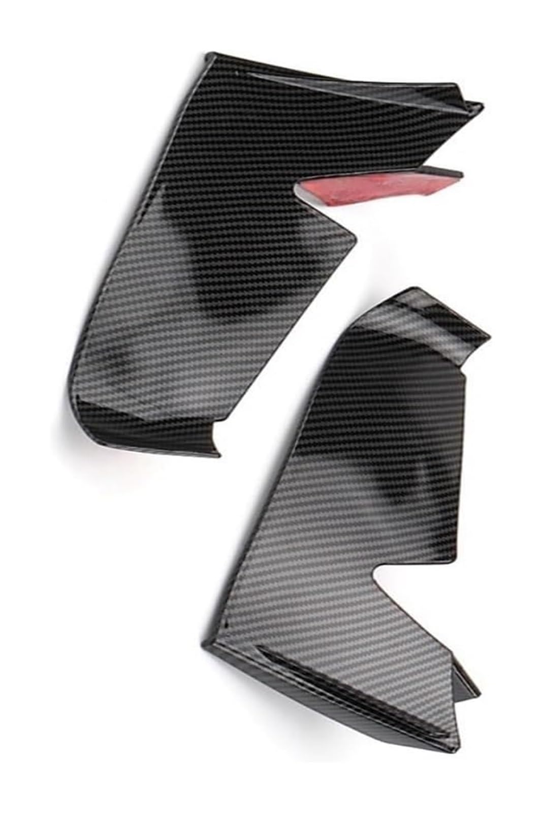 Seitenluftkanal Abdeckung Für A&prilia Für RS660 Für RS 660 Für Rs660 Motorräder Zubehör Verkleidung Winglet Aerodynamische Flügel Kit Spoiler Seitenverkleidung(Carbon Fiber P) von SRVSQTPTVK