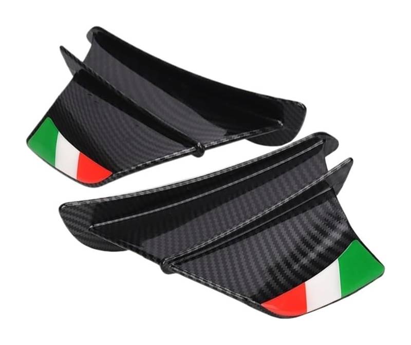 Seitenluftkanal Abdeckung Für A&prilia Für RSV4 Für RSV4R Für RSV4RR Für RS50 Für RS125 Für RS250 Für SL1000 Motorrad Winglet Aerodynamische Flügel Kit Spoiler Seitenverkleidung(Color-06) von SRVSQTPTVK
