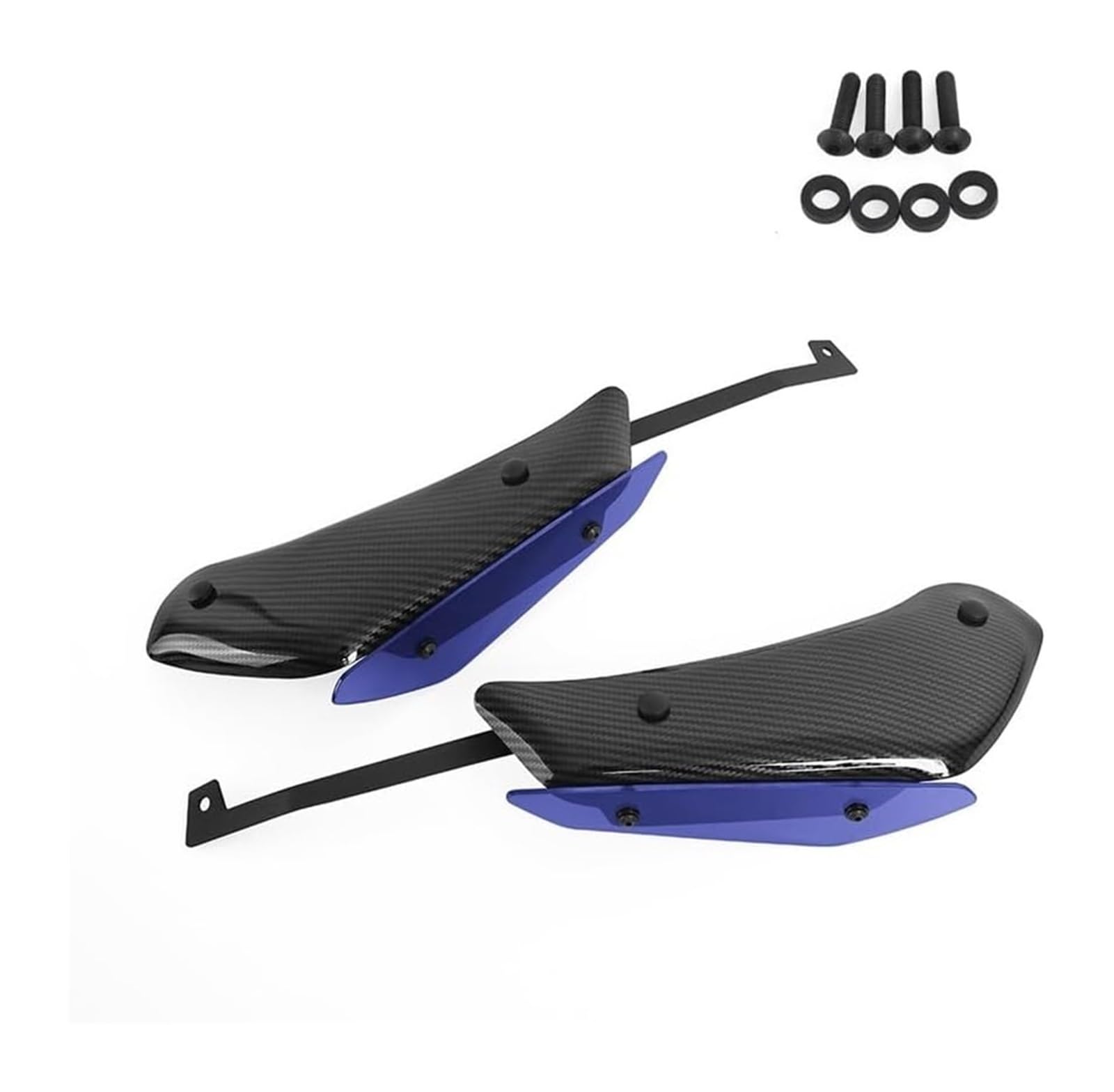 Seitenluftkanal Abdeckung Für A&prilia Für RSV4 RF RR 2015-2020 Motorrad Side Down Force Spoiler Front Winglet Downforce Verkleidung Aerodynamische Feste Flügel Seitenverkleidung(Carbon Look-Blue) Seitenluftkanal Abdeckung Für A&prilia Für RSV4 RF RR 2015-2020 Motorrad Side Down Force Spoiler Front Winglet Downforce Verkleidung Aerodynamische Feste Flügel Seitenverkleidung(Carbon Look-Blue) von SRVSQTPTVK